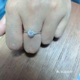 湖北超级闪的极光款钻戒💍