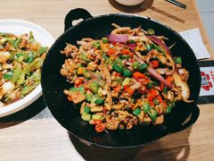 干锅鸡杂-建辉湖南土菜馆(南大街店)