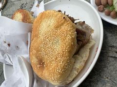 -京东一绝西海子西园烧饼夹肉