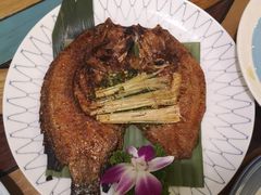 香茅草烤罗非鱼-紫滇源云南生态菜(丹凤街店)