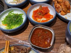 -明洞阿姨·韩式酱蟹烤肉·创意料理(三元桥店)