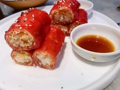 红米脆皮鲜虾肠-蝴蝶里·粤菜·点心(滨江龙湖店)