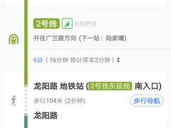 -龙阳路磁悬浮列车总站-停车场