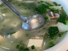 白贝芥菜豆腐汤-黄大妈农家菜