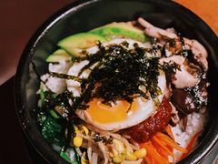 石锅拌饭-包装马车·韩国料理·포장마차