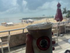 薄荷拿铁-太平洋咖啡(海滨泳场店)