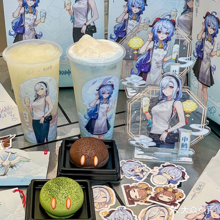 喜茶✖️原神2.0惊艳到了！！史莱姆拿捏住...