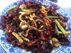 香辣鱿鱼须-夜不收大排档(兰花小区店)