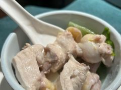 涮熟的鸡肉-大良毋米粥(锦龙路总店)