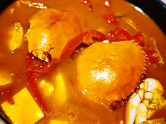 梭子蟹番茄豆腐煲-菲乐餐厅(三十年经营·湖滨路店)