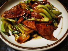 菜梗炒猪肝-菲乐餐厅(三十年经营·湖滨路店)