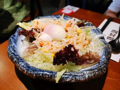 温泉蛋蟹腿沙拉-魔丼屋(日月光店)