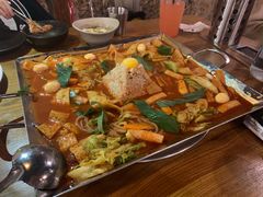 鱼饼火山炒年糕-包装马车·韩国料理·포장마차