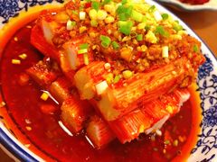 红油口水蟹柳-付掌柜在成都·热炒砂锅集(金禾店)