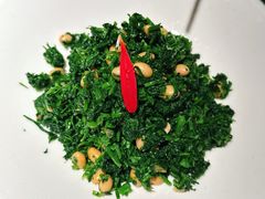 芥兰苗拌甜黄豆-醉庐·新上海菜(南京西路店)