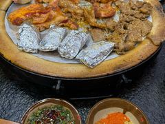 -老姐石板烧烤+铜炭火锅(总店)