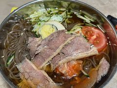 -吉林延边牛肉汤饭，大冷面