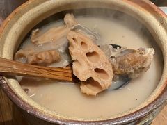 铫子煨排骨粉藕汤-清水亭湖北菜(大屯DT51店)