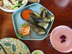 香兰叶包鸡-萨芭蒂高空花园餐酒吧