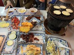 鸡蛋炸馒头片-大槐树烤肉馆