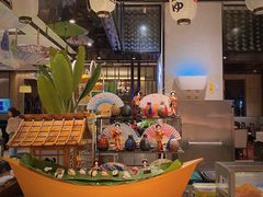 -广州万富希尔顿酒店·感趣自助餐厅·金秋蟹宴生蚝海鲜刺身