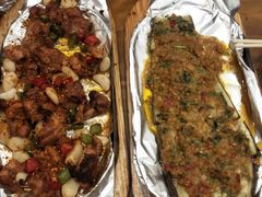 茄子-老东镇啤酒屋海鲜加工·蒸汽海鲜·海鲜烧烤(台东店)