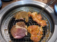 -明洞阿姨·韩式酱蟹烤肉·创意料理(三元桥店)