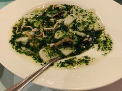 荠菜香菇肉丝烧年糕-漢舍中国菜馆(889广场店)