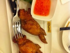 鲜虾胶酿脆皮鸡翅-港丽餐厅(杭大店)