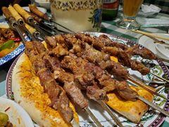 烤羊肉串-新疆巴州金丝特餐厅(大钟寺店)