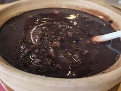 砂锅栗子核桃五黑粥-嘉和一品粥(政府街店)