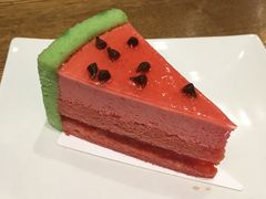 夏日趣玩西小瓜蛋糕-星巴克(大连柏威年店)
