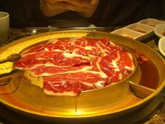 秘制黑猪五花-猪啊牛呀羊啊铜盘烤肉(正大广场店)