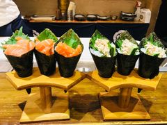 三文鱼手握-千代武日本料理(爱建店)