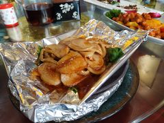 铁板熏香鸡-素心斋素食餐厅