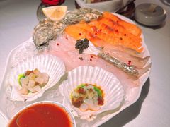 自制烟熏海鲜拼盘-弗兰克牛排西餐厅Ribone steak house(柠檬花园店)