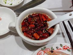 现炸辣椒油-东门口·鲜爆肚涮肉·烧烤(老门东店)