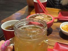 红糖冰粉-红料理|串串有瘾·烧烤(吴中路店)