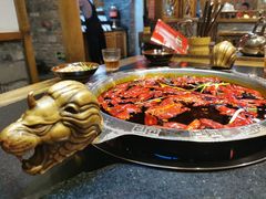 红油锅底-渝大狮毛肚老火锅(普陀店)