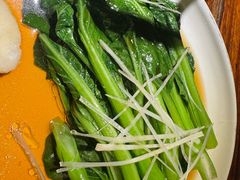 油淋脆菜心-绿茶餐厅(华贸购物中心店)