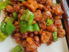 特色宫爆三鲜-桃子餐厅·天津菜(红星路直营店)