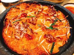 泡菜饼-神仙雪浓汤(弘大店)