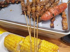烤羔羊肉串-木屋烧烤(创业店)