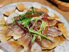 老腊肉蒸荔浦香芋-好福记饭店(红梅公园店)