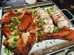 绿茶烤鸡烤肉合拼-绿茶餐厅(松江万达店)