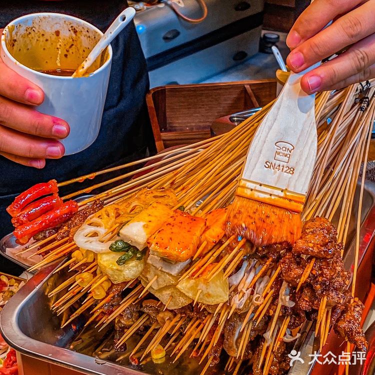 重庆三叁街头串串🔥朋友圈照片天花板‼️
