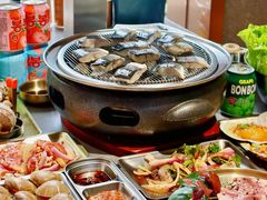 -围炉肉舍•炭烤活鳗•丹东海鲜烤肉(步行街店)