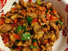 酸辣炒鸡胗-望湘园·湖南菜(宏伊店)