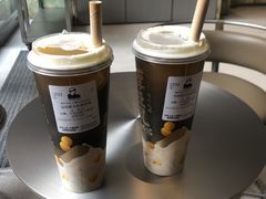 白桃厚豆乳鲜奶茶-LELECHA乐乐茶(百货大楼店)