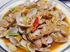 葱姜炒油蛤-鑫悦楼煎蟹·16年海鲜大排档